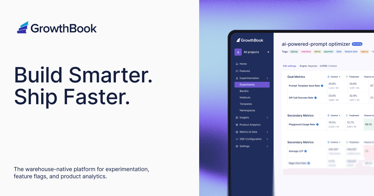 GrowthBook, Inc. hero photo