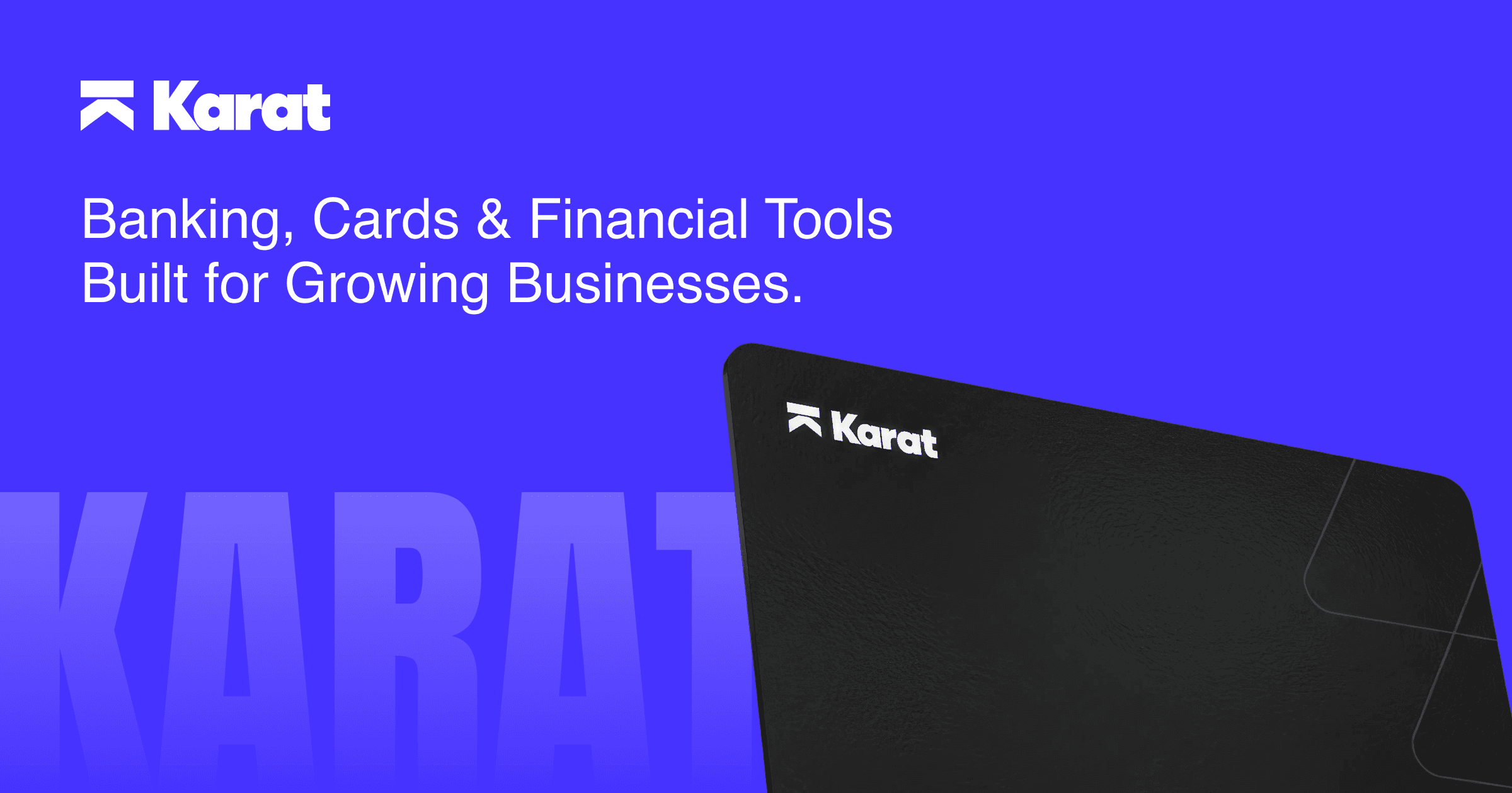 Karat Financial hero photo