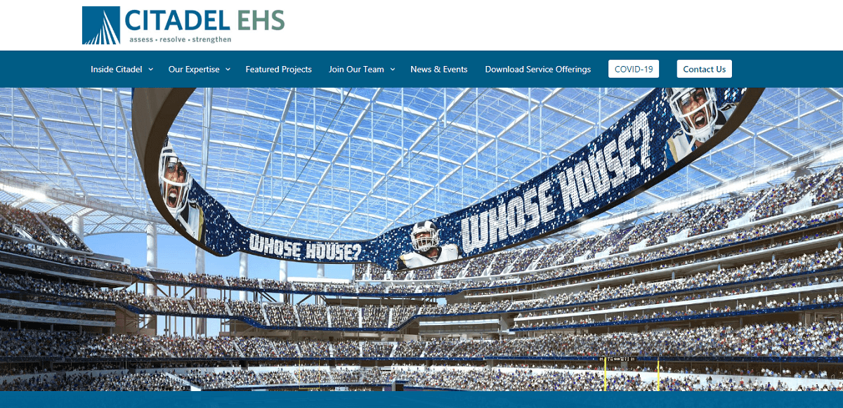Citadel EHS hero photo