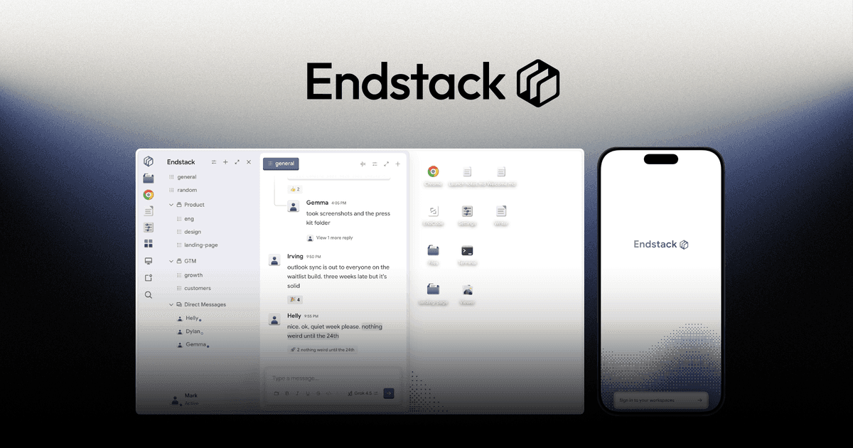 Endstack hero photo