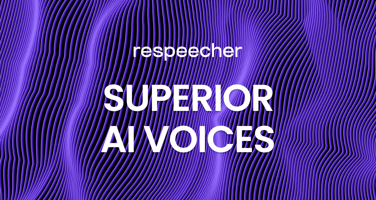 Respeecher, Inc. hero photo